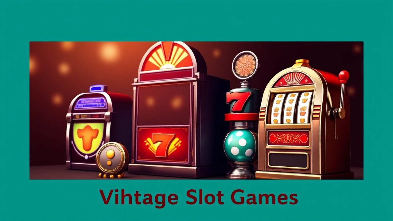 Exploring the Realm of Vintage Slot Games: Nostalgia and Excitement